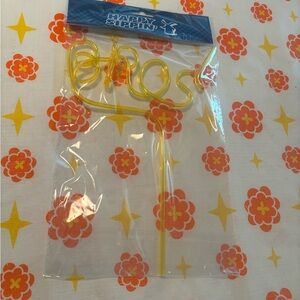 Dutch Bros. First Day of Summer Crazy Straw -New